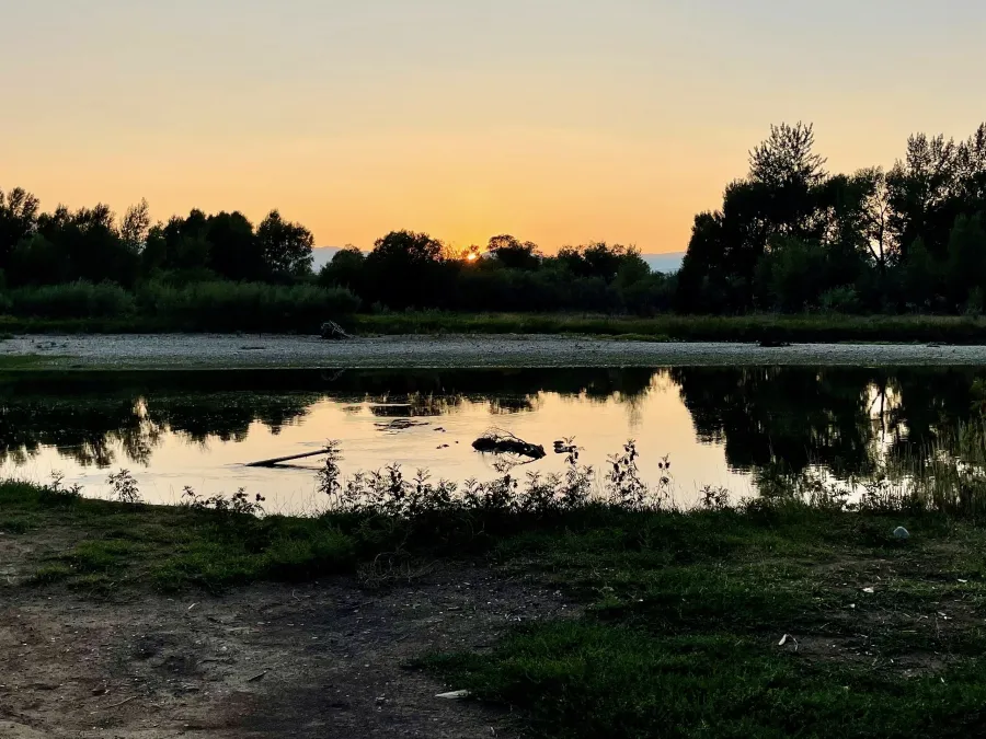 Sunset on the Jefferson River