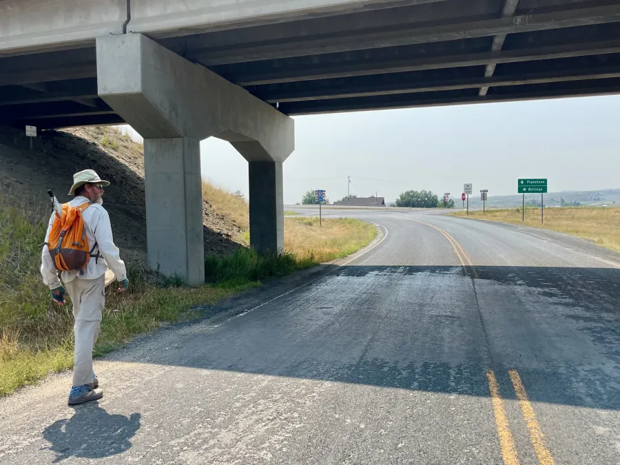 Top O' walks under Interstate 90