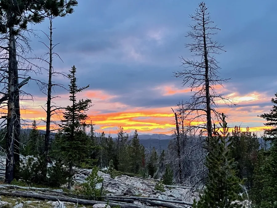 Sunset in Montana