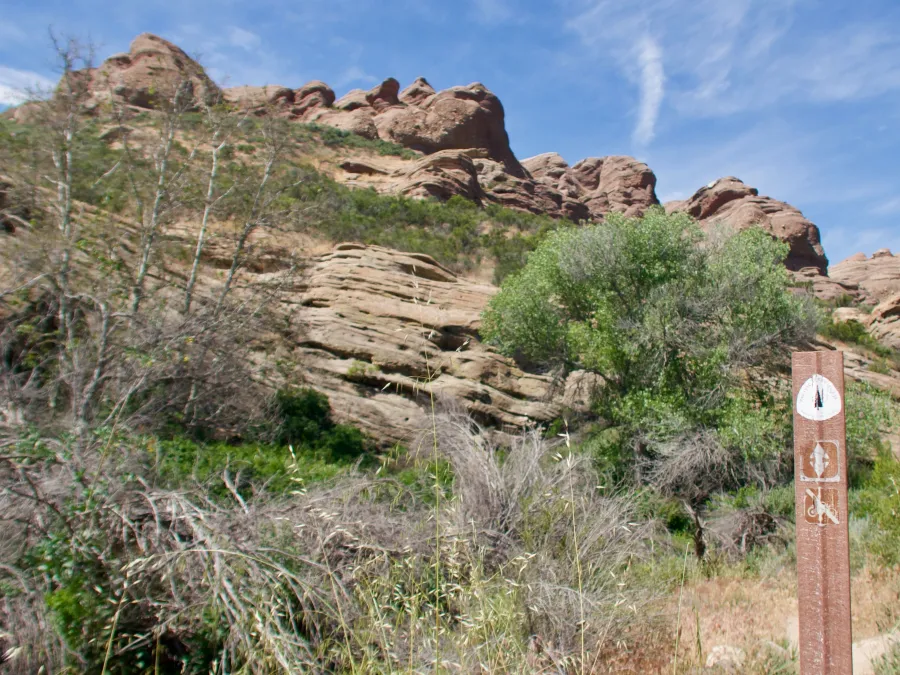 Entering Vasquez Rocks Natural Area