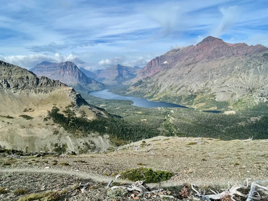 Lower Two Medicine Lake and Rising Wolf Mountain