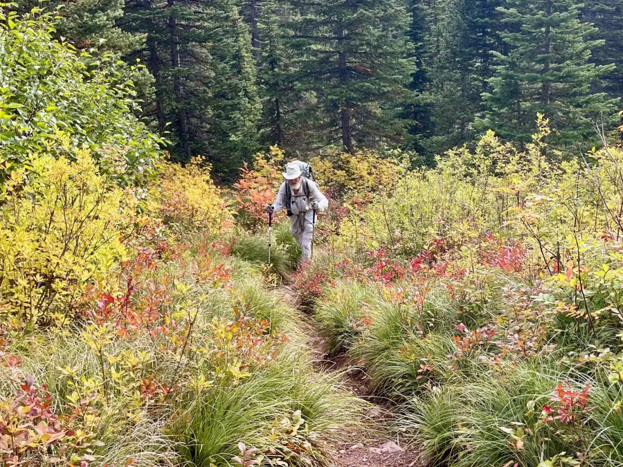 Top O' climbs toward Dawson Pass