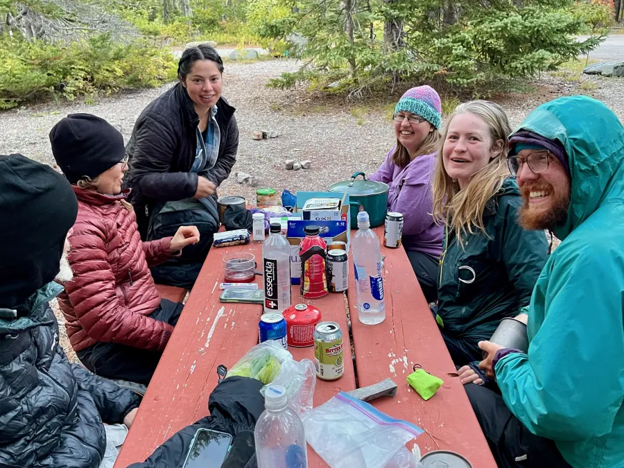Jenna brings trail magic