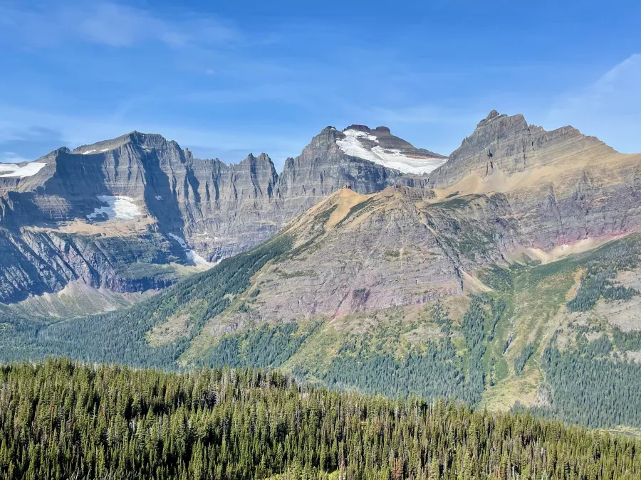 Mount Merritt and Old Sun Glacier