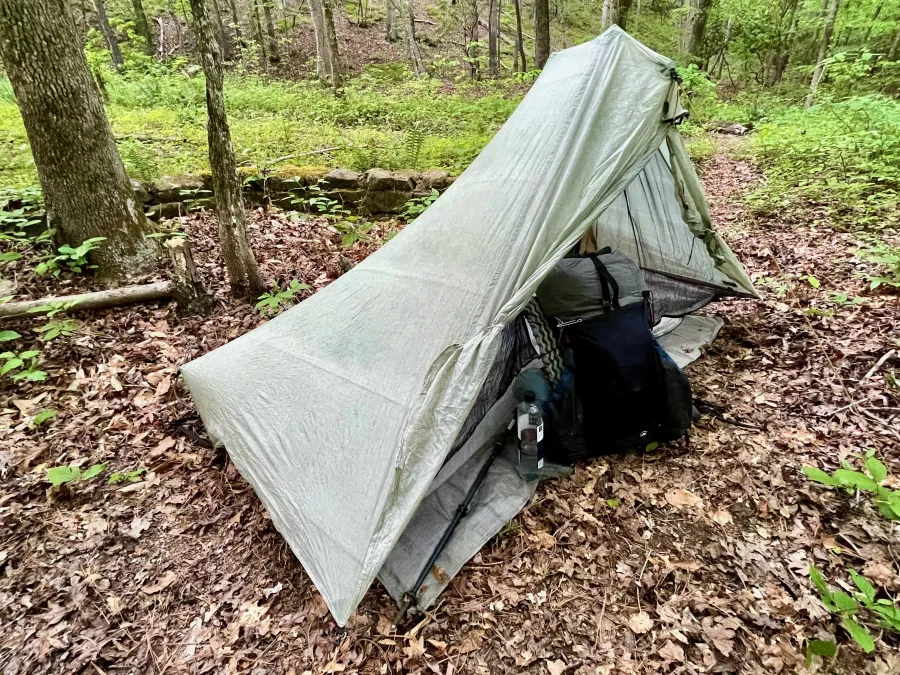 Gravity's tent