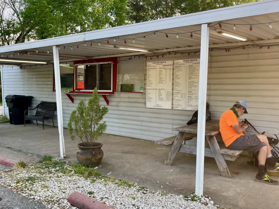Tengo Hambre sits at Four Way Drive-in