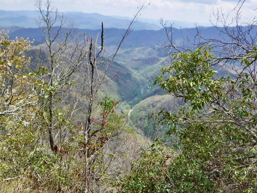 View of Nantahala River Gorge