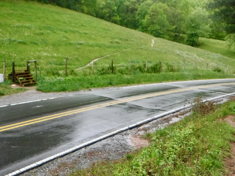 Rain at Devil's Fork Gap