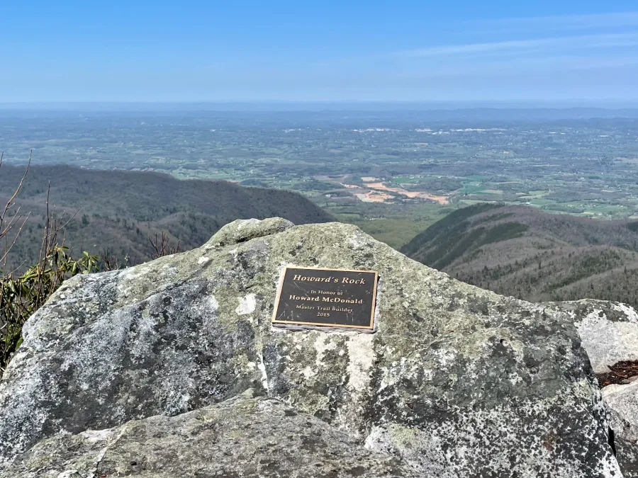 A view from Howard's Rock