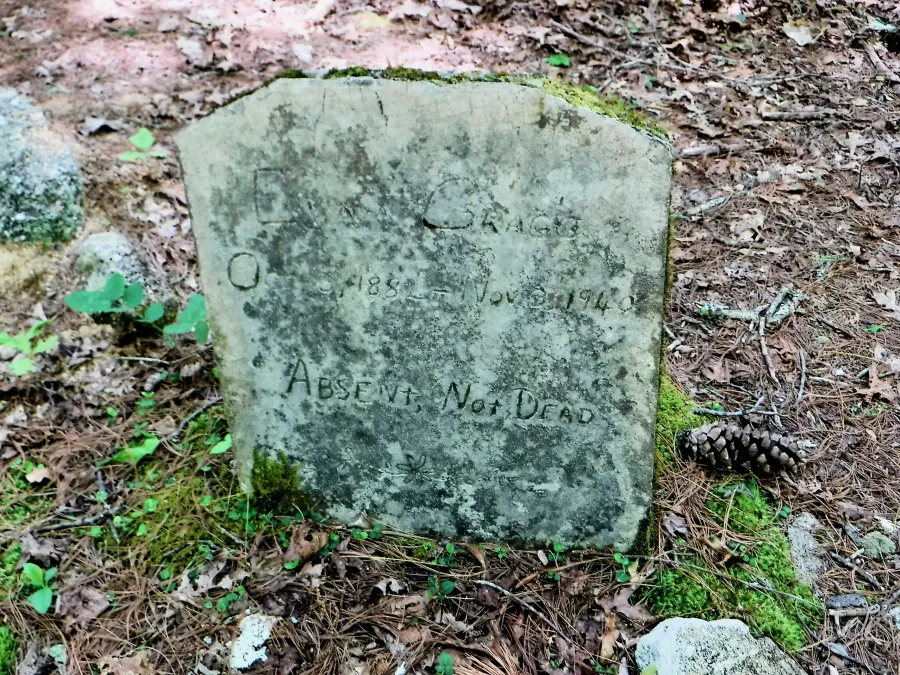 Eva Gragg's headstone