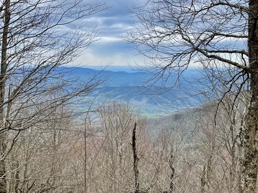 Rain clouds in the distance