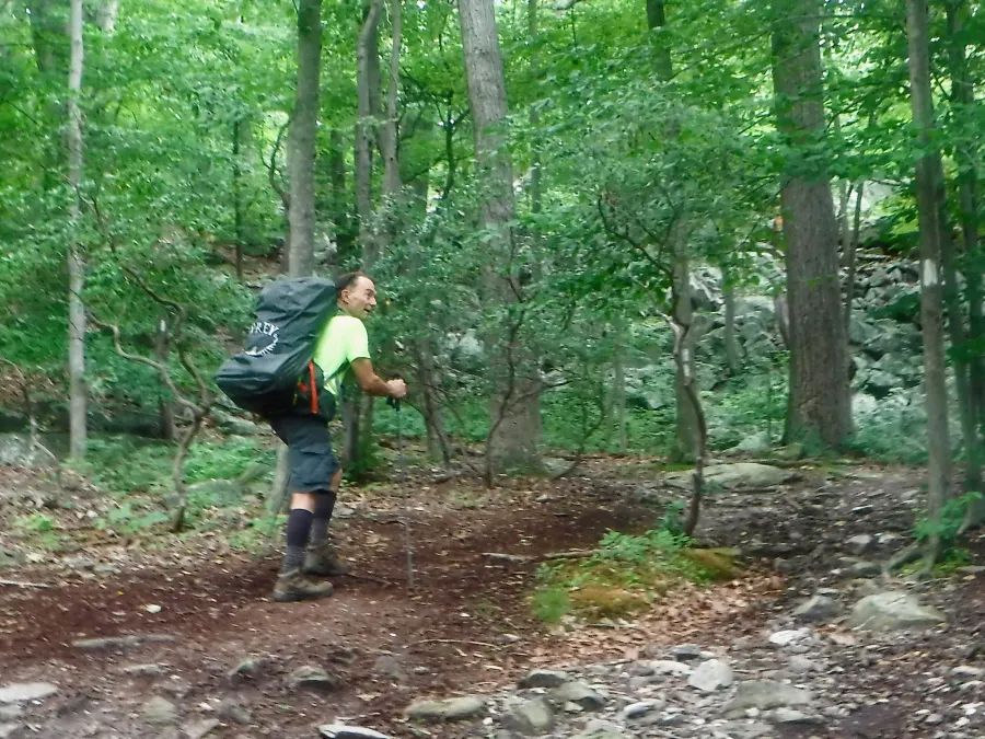 Ralph on the trail