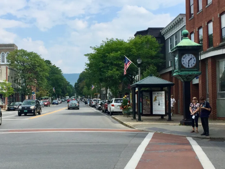 Downtown Bennington, Vt.