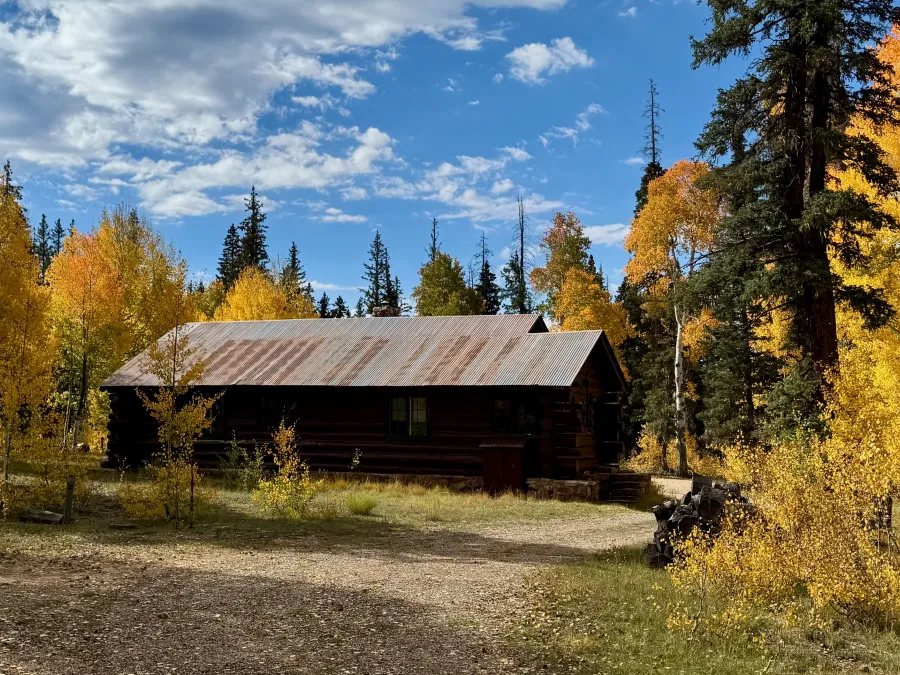 A ranger station on the Grand Canyon's north rim