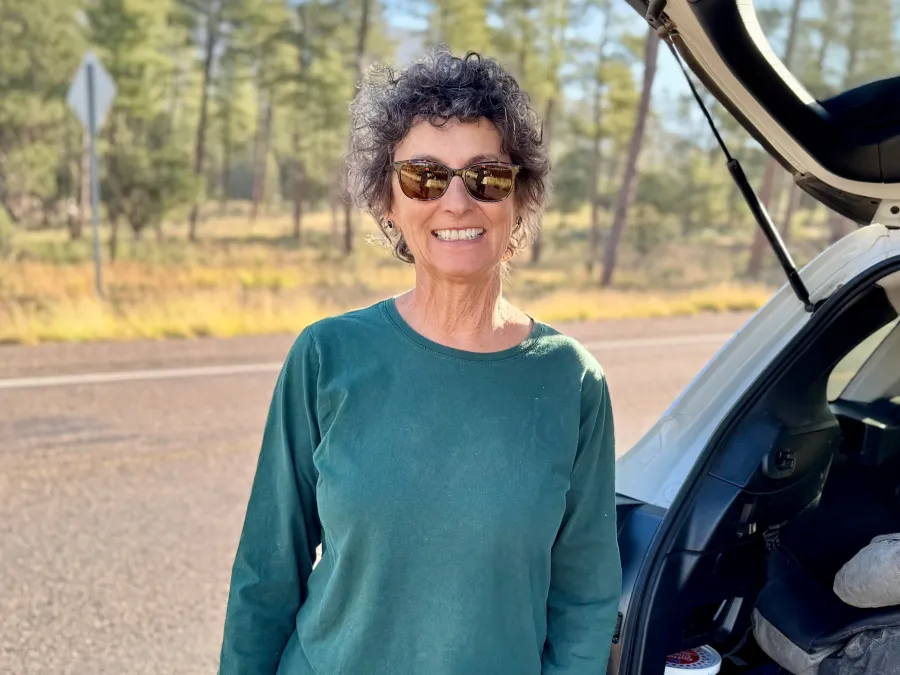 Cyndi, owner of Beeline Guesthouse