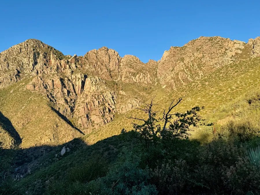A view of Four Peaks