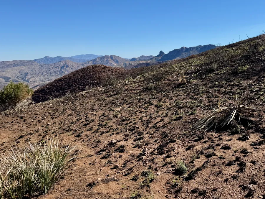 Entering Superstition Wilderness