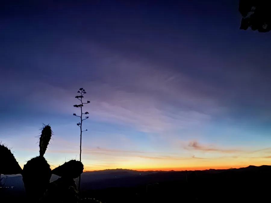 Dawn in Superstition Wilderness