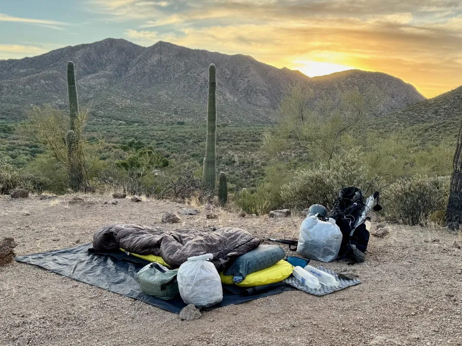 Cowboy camping
