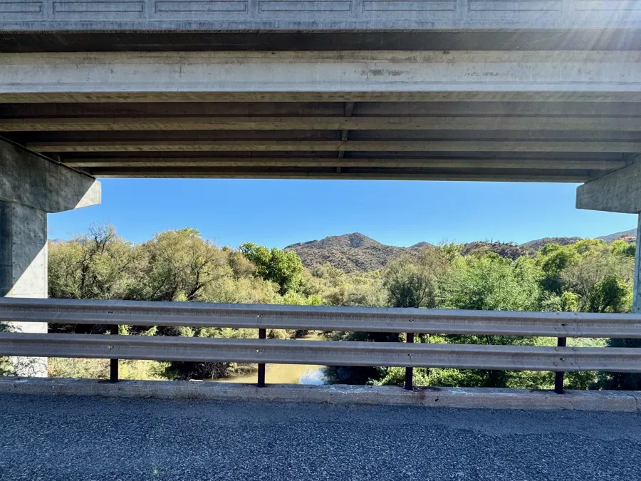 Bridges on the Gila River at East Florence–Kelvin Highway
