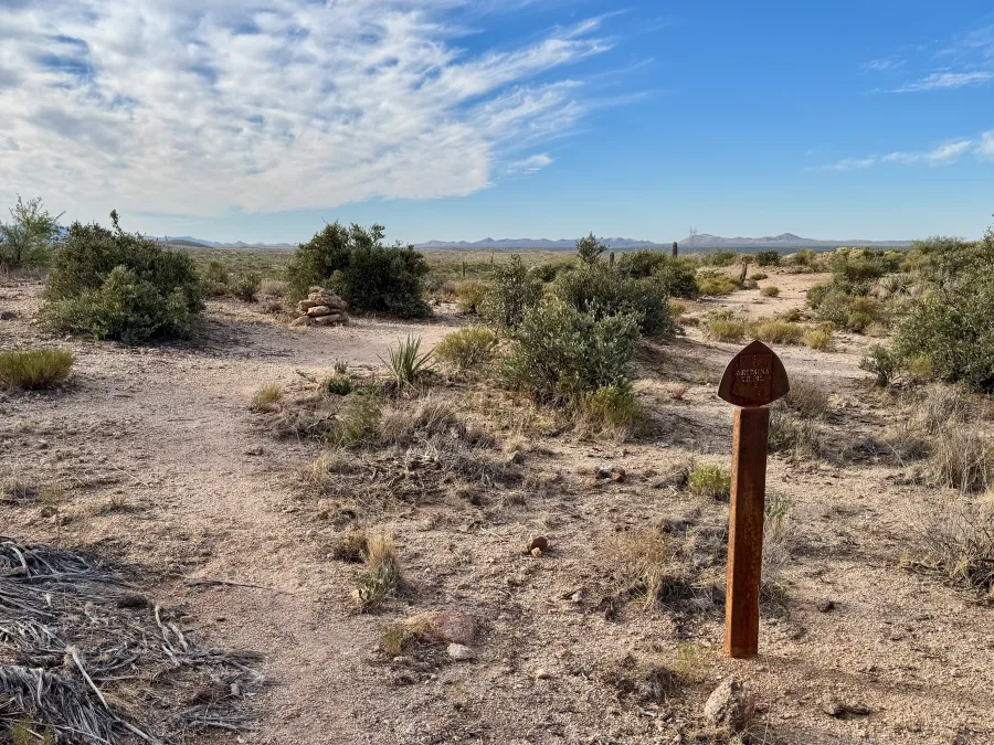The Arizona Trail's elevation changes little over a long stretch