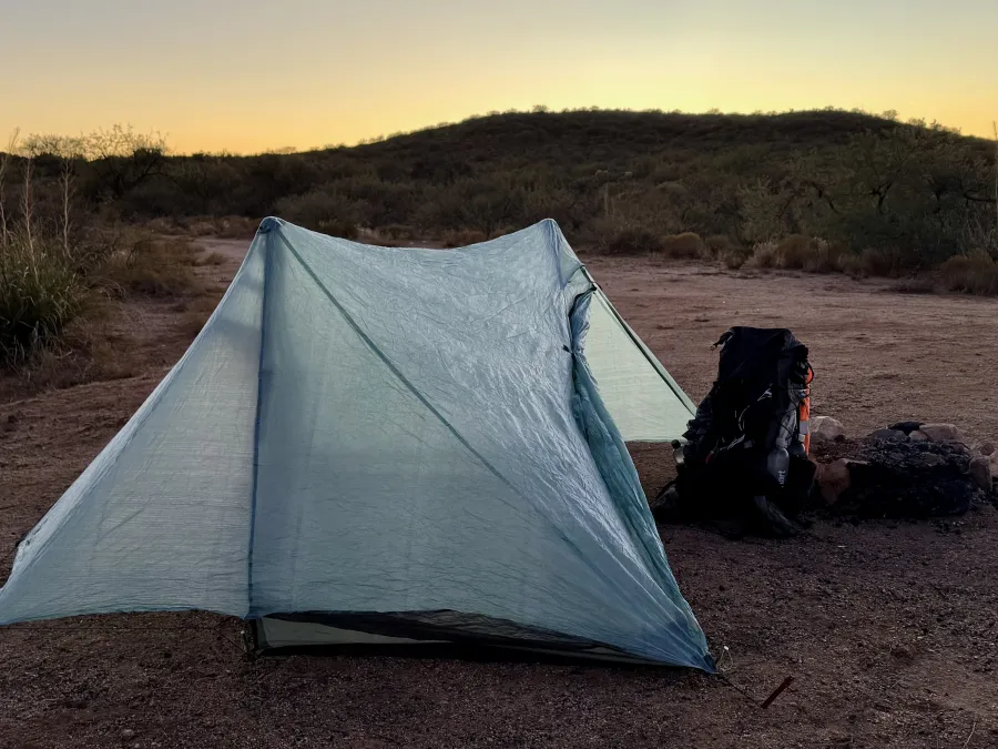 Gravity's tent