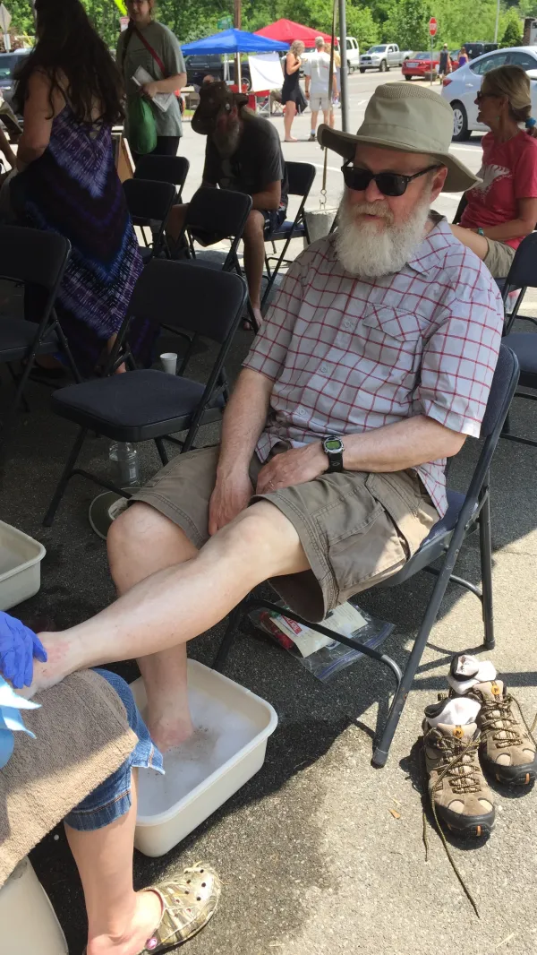 Foot washing