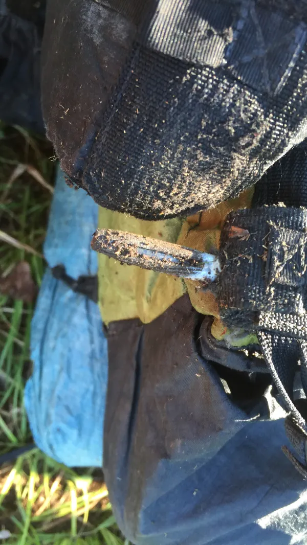 Damaged Zpacks Arc Blast