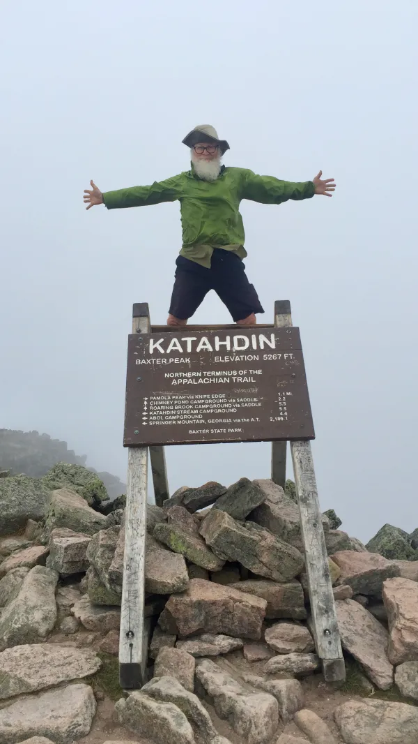 Gravity on Mt. Katahdin