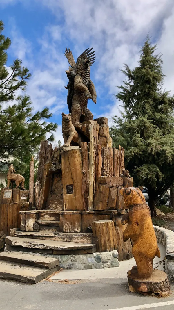 Statue in Idyllwild