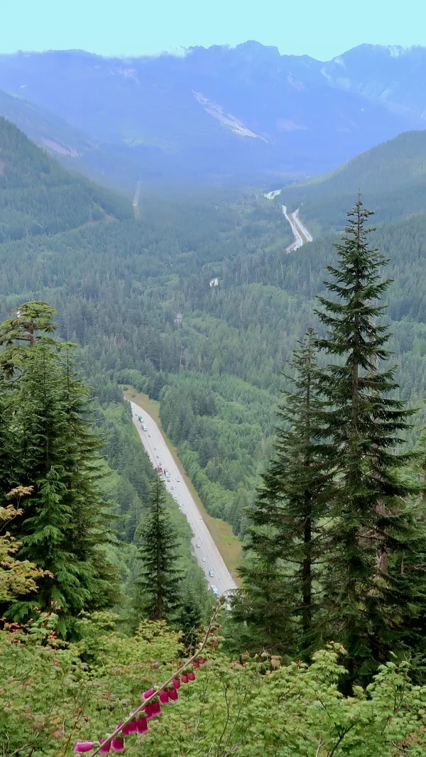 View of Interstate 90