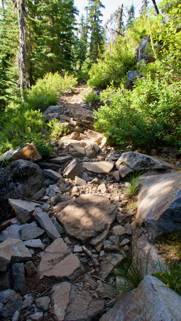 Rocky trail