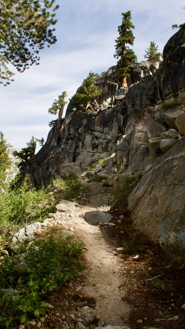 The steepest climb on the PCT in California
