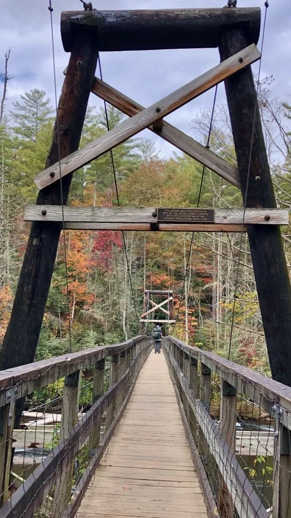 Toccoa River Swinging Bridge