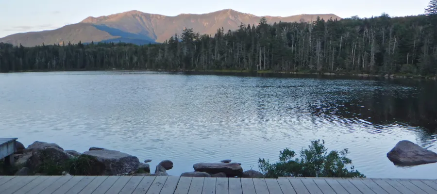 Evening on Lonesome Lake