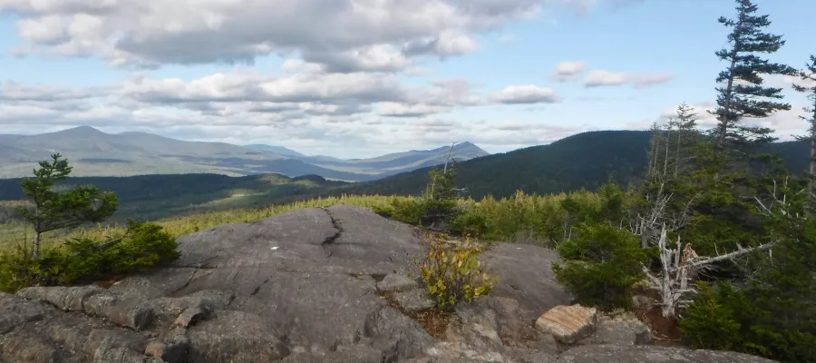 View from Chairback Third Mountain