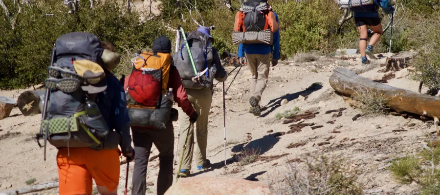 Tramily on the trail