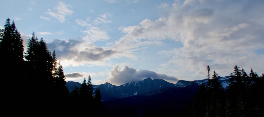 Clouds over the Pacific Crest Trail