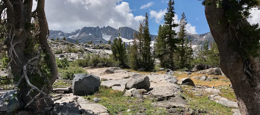Approaching Stella Lake