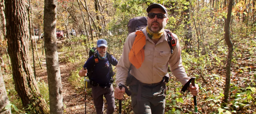 Just Awesome and Tengo Hambre on the Benton MacKaye Trail