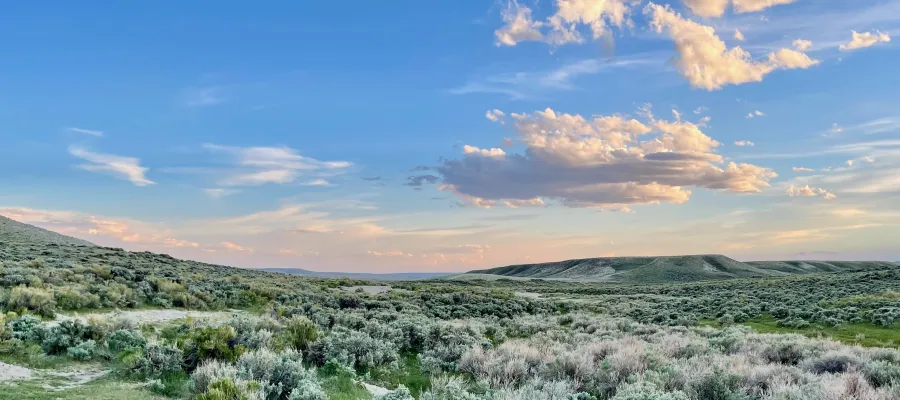 Clouds over Wyoming