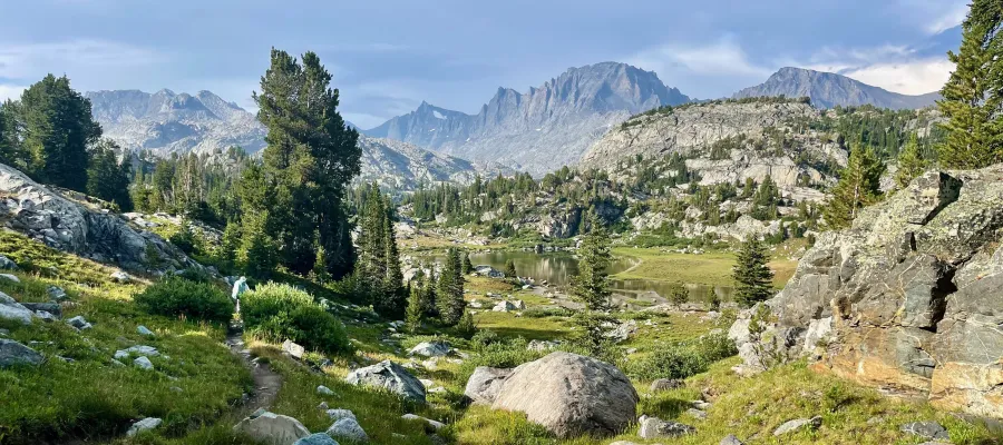 Top O' walks on the CDT near Indian Pass Trail