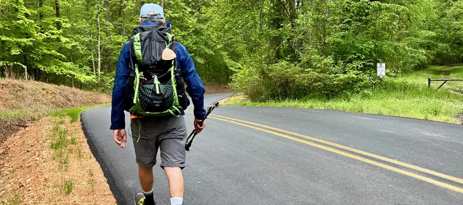 Tengo Hambre walks on a road