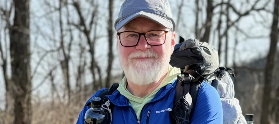 Gravity starts hiking at Pigeon Gap
