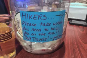 Bucket of soap