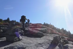 Climbing Baldpate Mountain