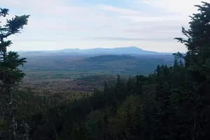 Distant view of Mt. Katahdin