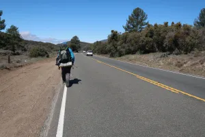 Tengo Hambre walking on Highway 74