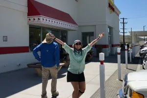 Falls and Spamalot at In-N-Out Burger