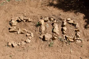 500 miles written in rocks